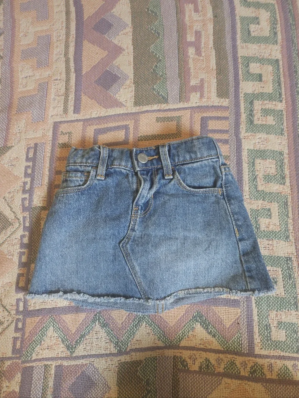 Old Navy Baby Girl Denim Skirt Size 18-24 Months